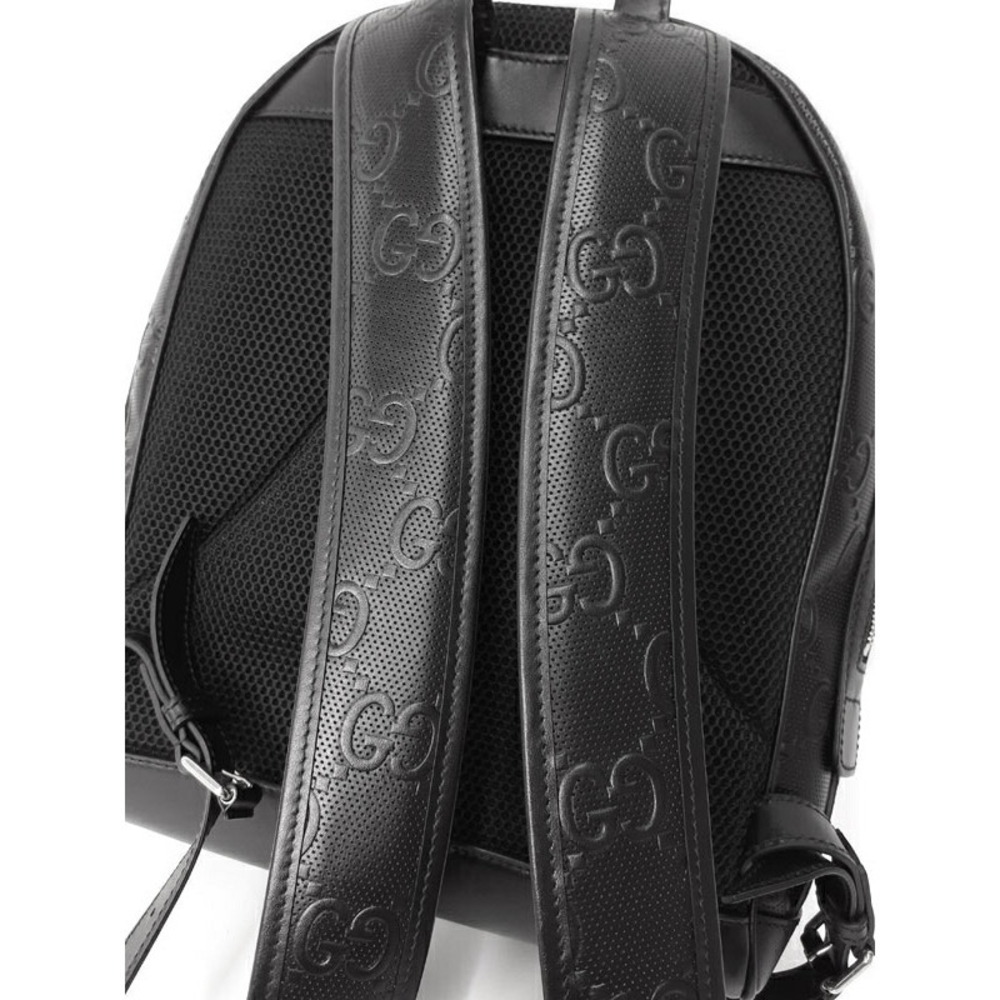 GUCCI GG Embossed Backpack - Picture 8 of 9